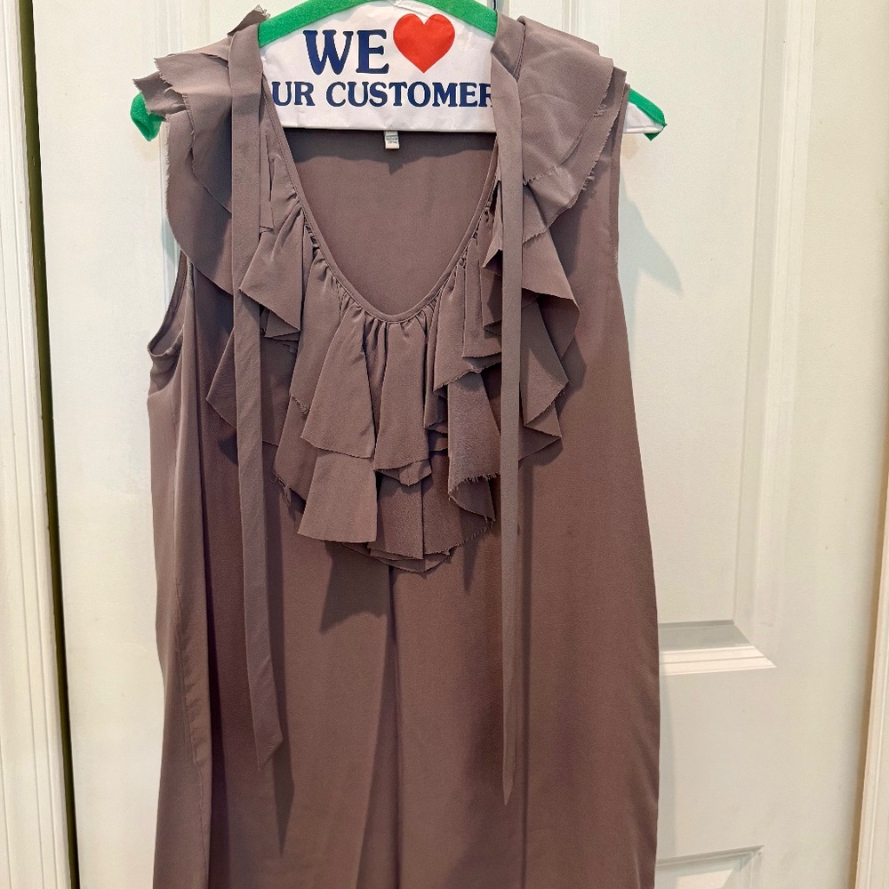 Joie Silk Gray Dress